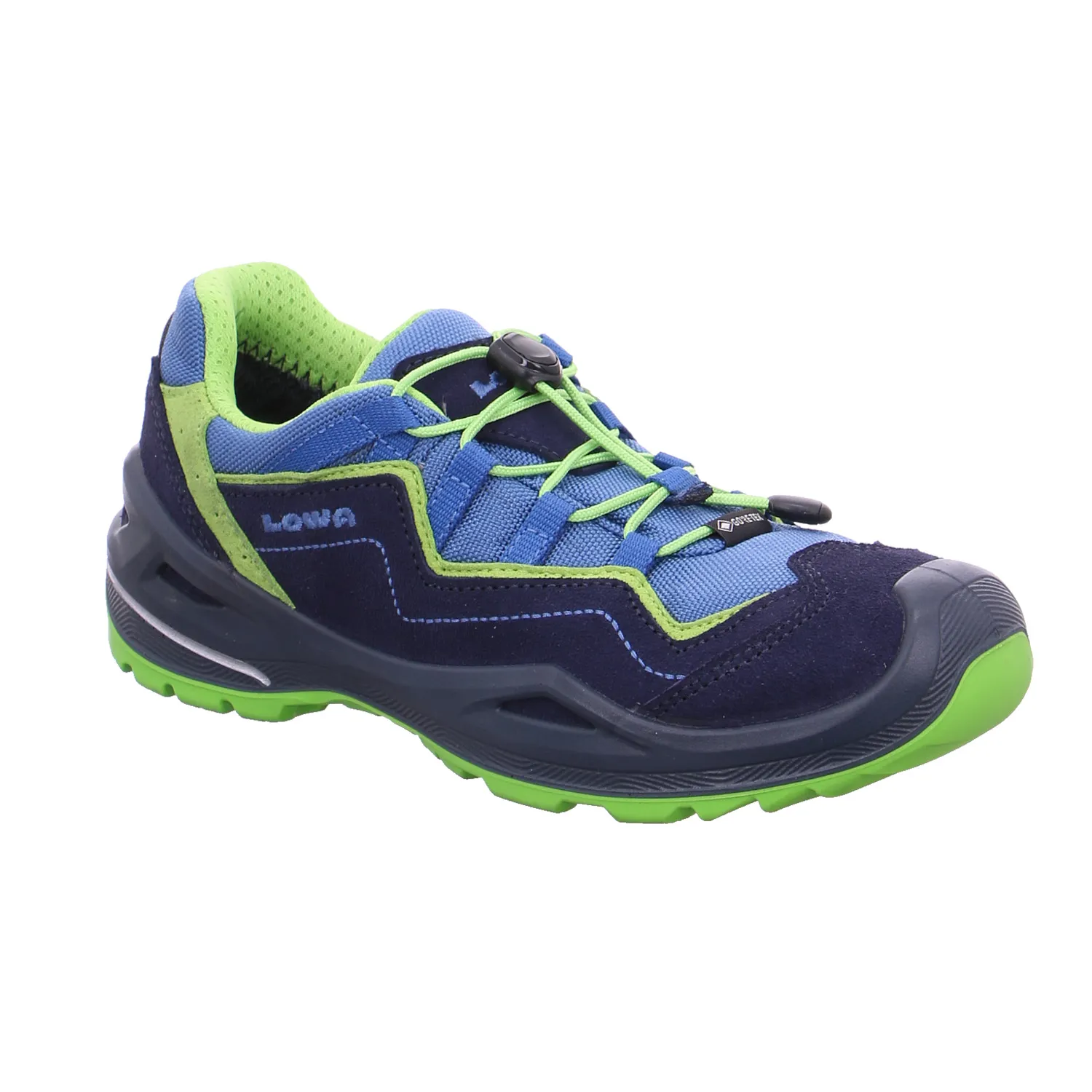 LOWA Jugend-Halbschuh Dunkelblau Textil  Sneaker Outdoor