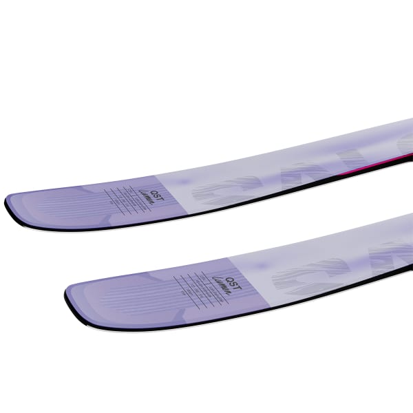 Ski SALOMON QST LUMEN 98 LILAC BREEZE/RHODAMINE RED/SAFFRON