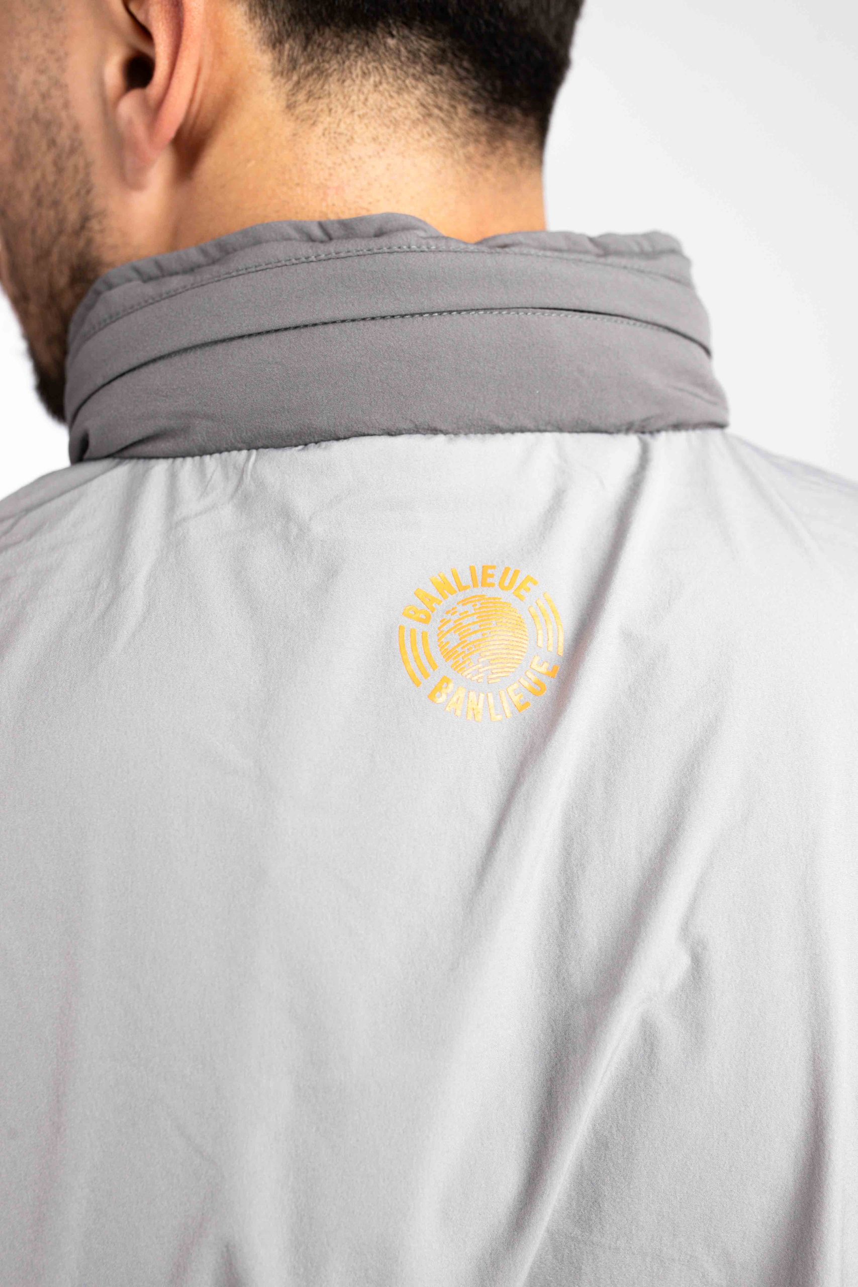 Banlieue Nylon Windbreaker Grijs
