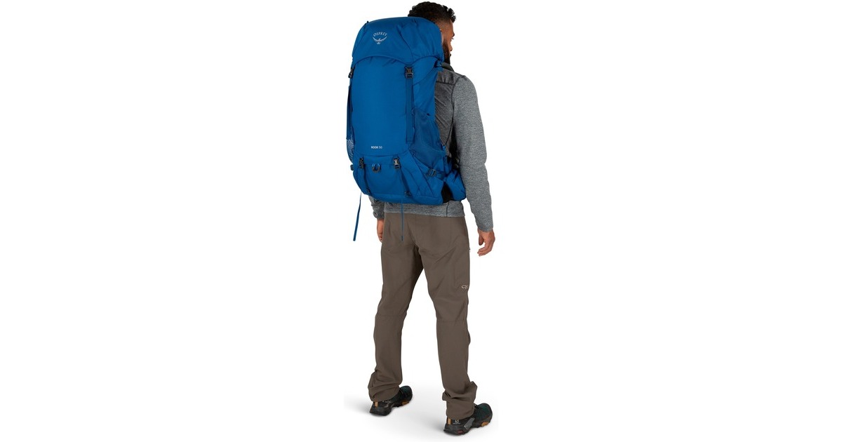 OspreyRook 50 rugzak  (Blauw, 50 Liter, One Size, Astology Blue/Blue Flame)