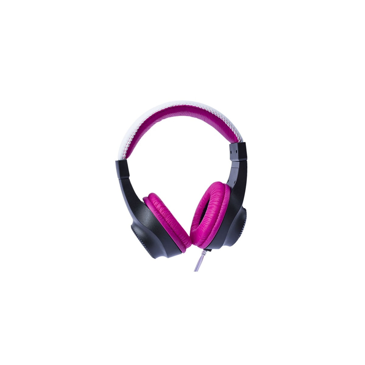 Kablede hodetelefoner med 6,5 mm enkeltplugg Rosa
