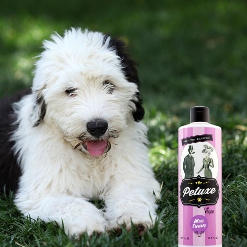 Shampoo hidratante Petuxe para pelos longos e macios de animais de estimação