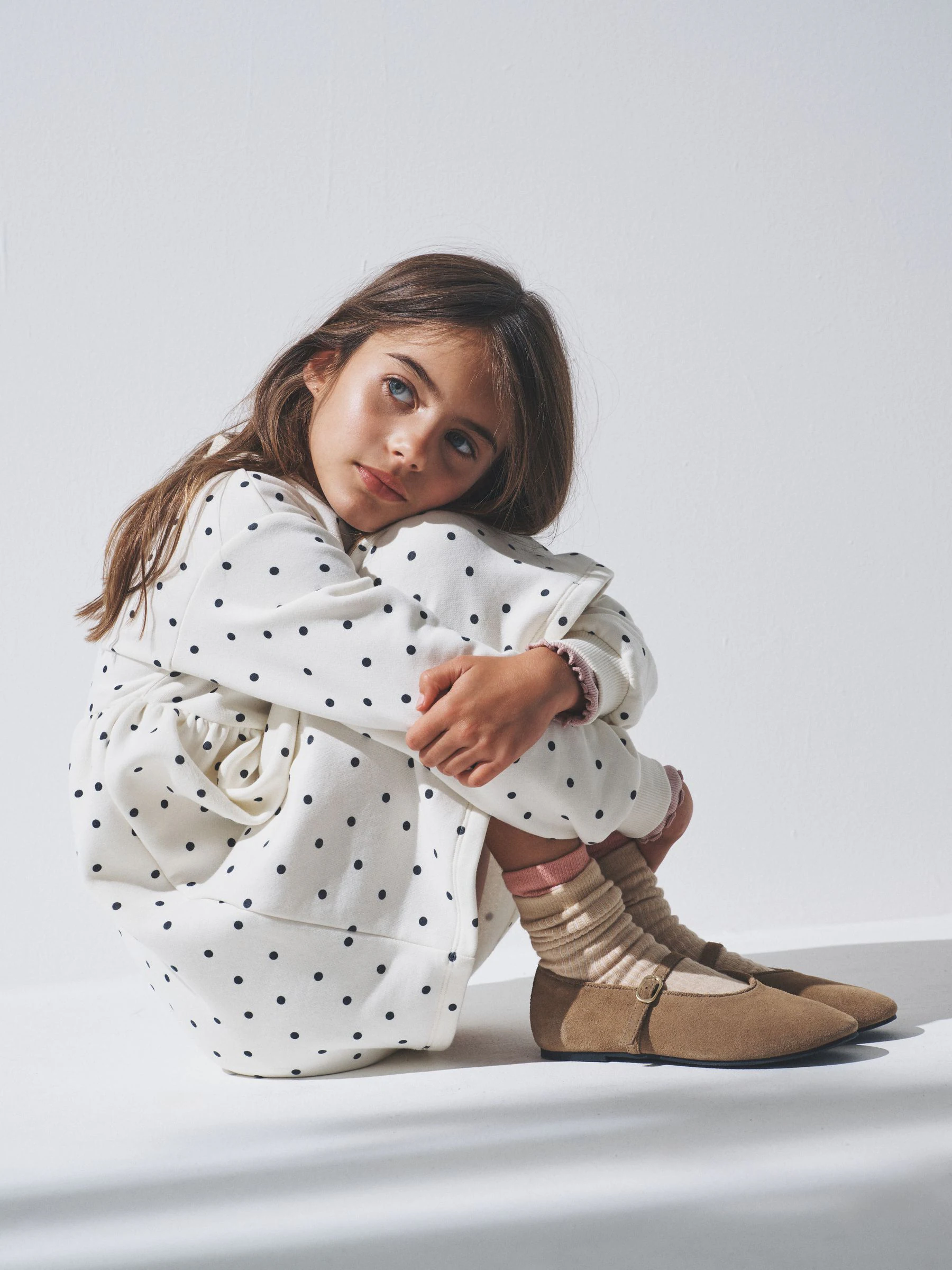 Roze/bruin/crème - The Set Sweat Dresses