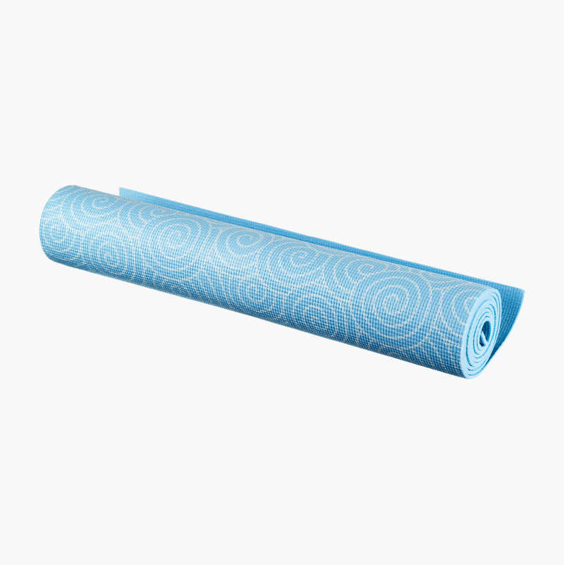 Yogamatte med mønster, 4 mm