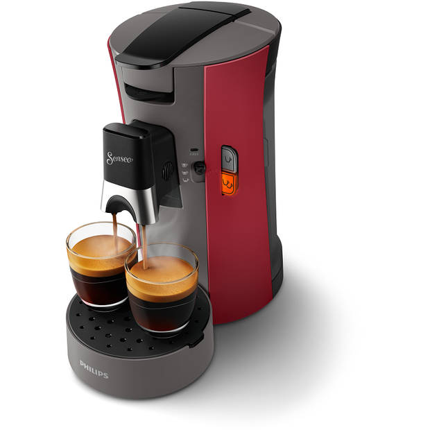 Philips SENSEO® Select koffiepadmachine CSA230/90 rood