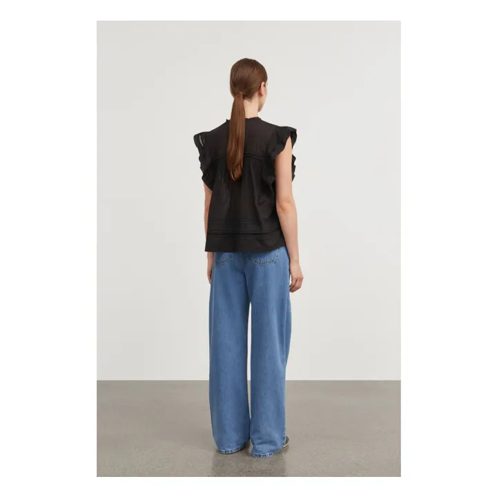 Skall Studio Top Mirabelle | Noir