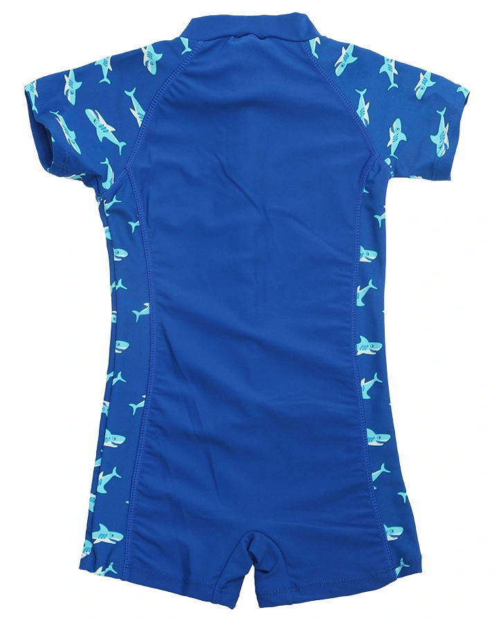Schwimmanzug HAI 1-teilig in blau