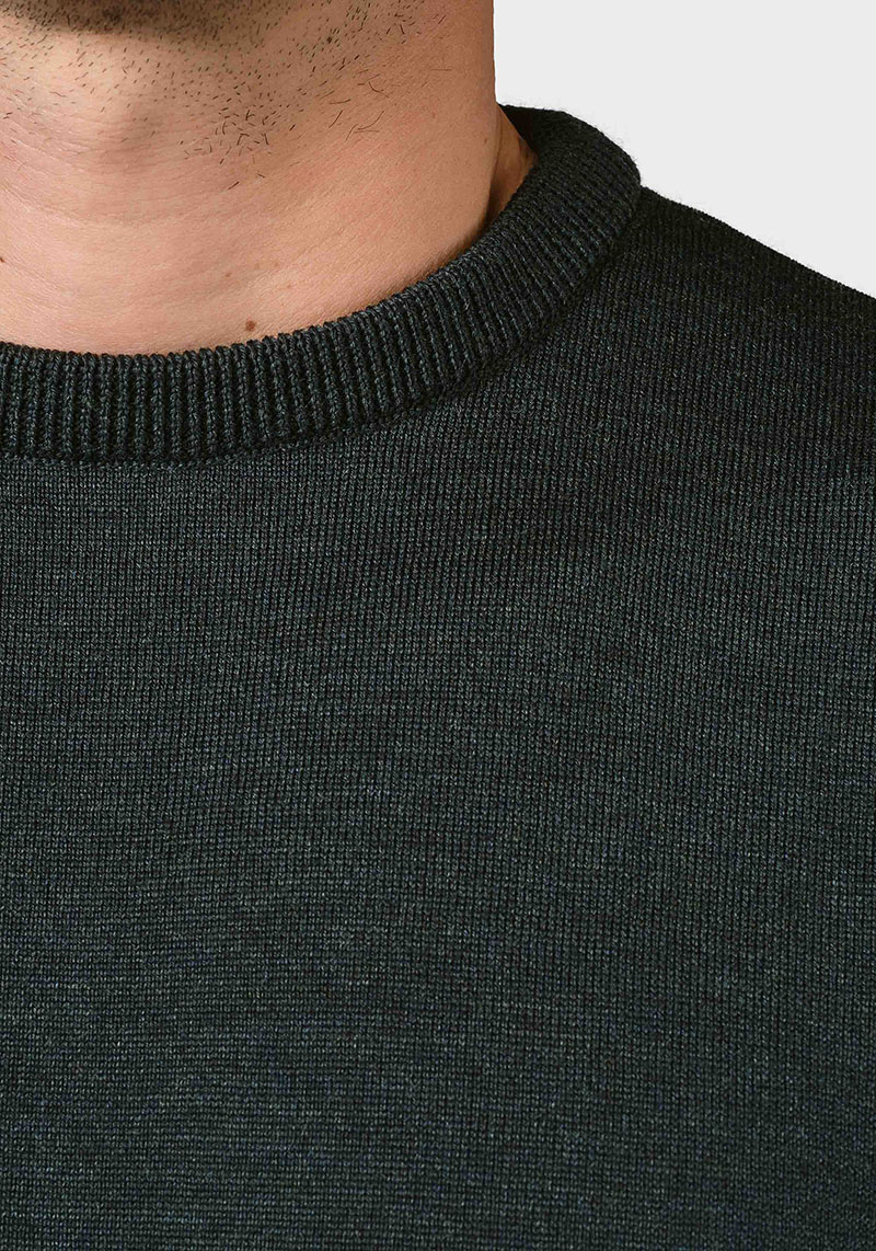 Klitmøller Collective Strickpullover Mens Basic Merino Olive