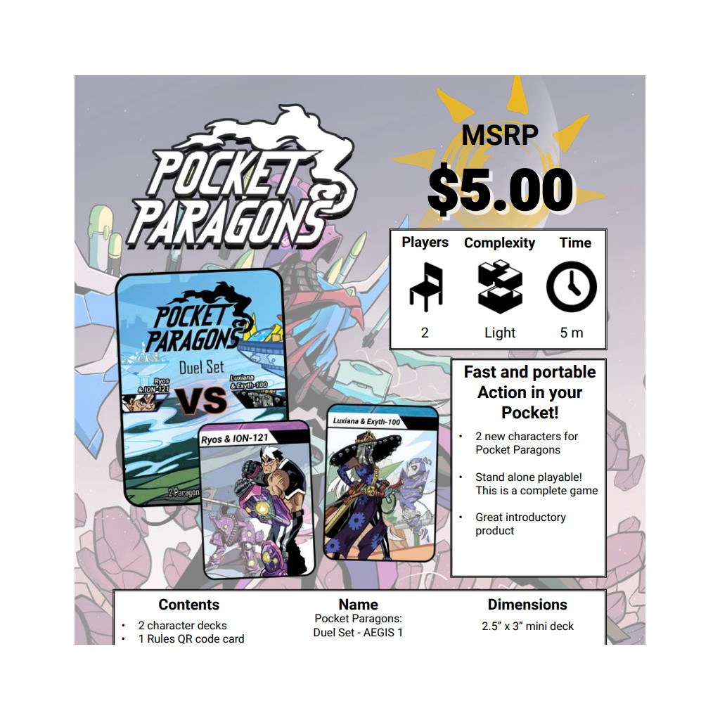 Pocket Paragon: Duel Set Aegis 1