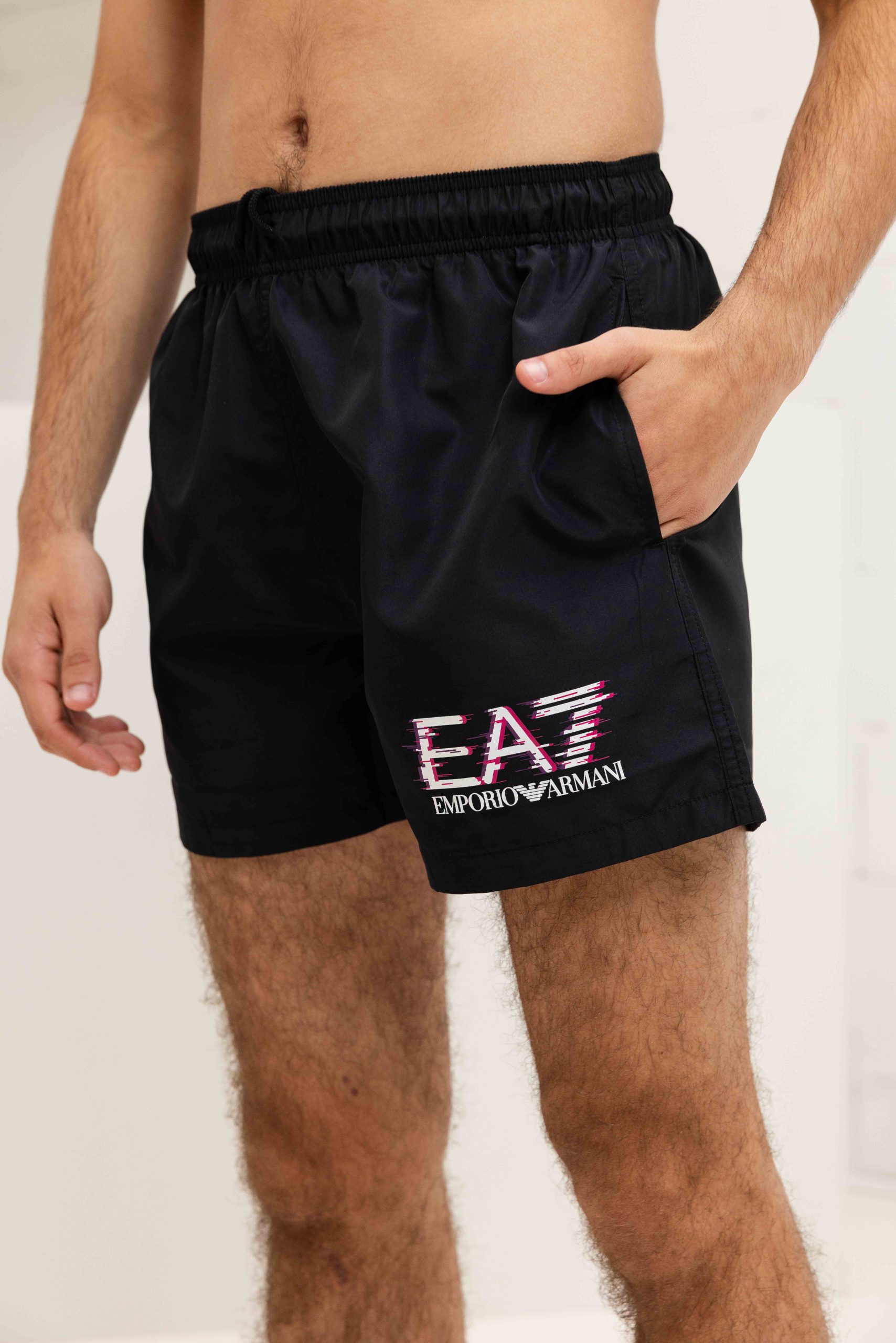 EA7 Emporio Armani 7M001678 Zwembroek Heren Zwart/Paars