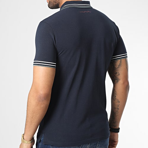Polo Manches Courtes Pasian Bleu Marine