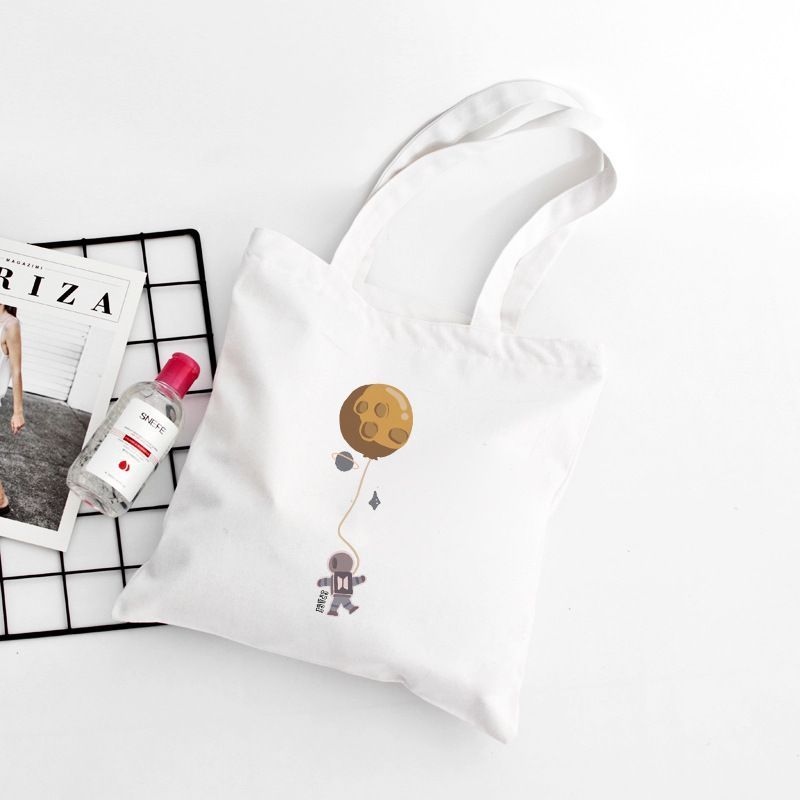 Cady - Canvas Tote Bag met print