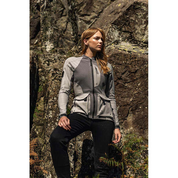 knox - Veste femme Tor Gris