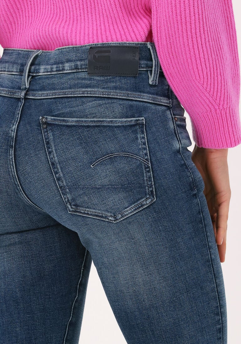 G-STAR RAW blauwe g-star raw skinny jeans lhana skinny