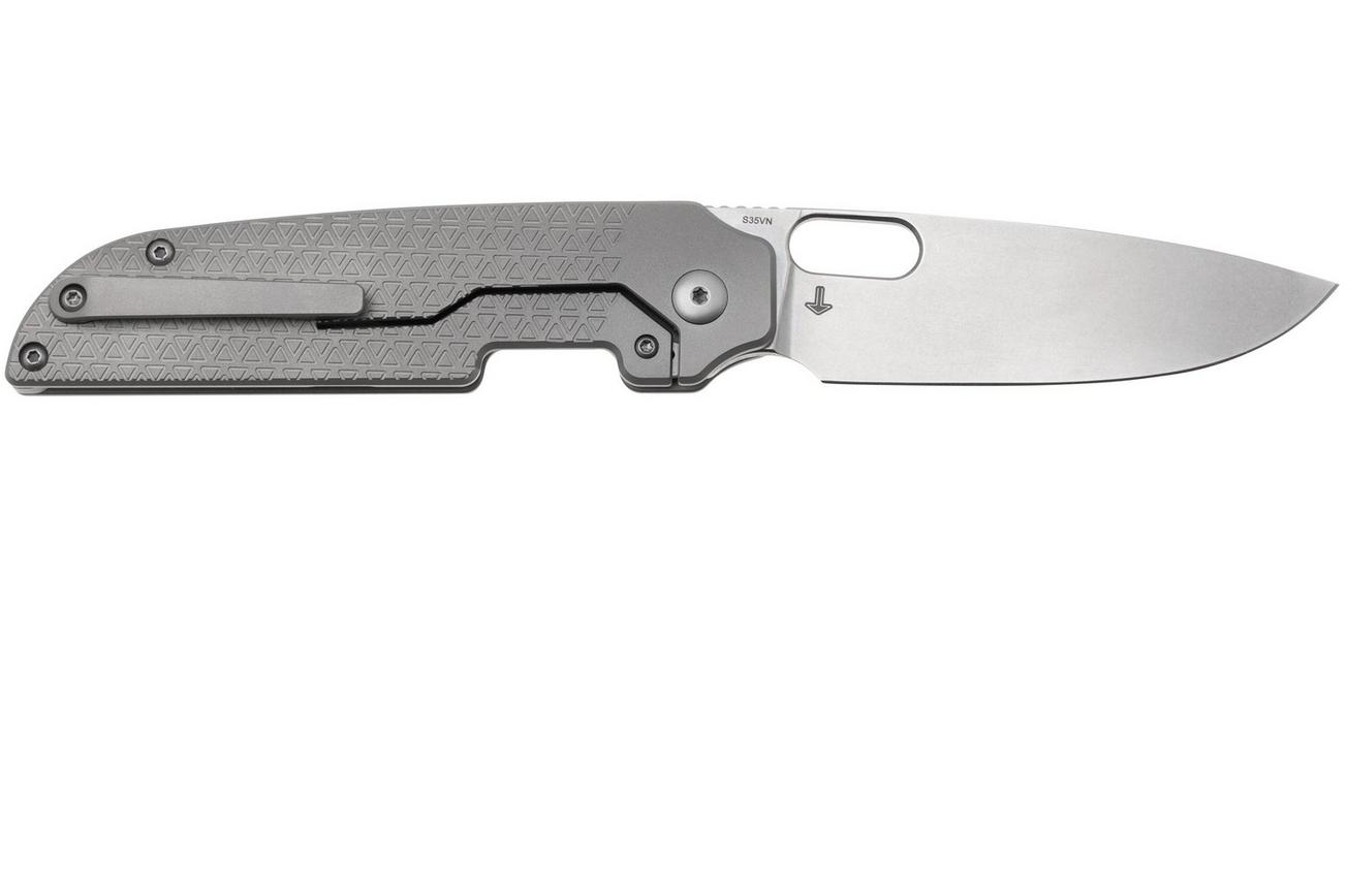 Kizer Varatas KI3637A1 S35VN, Titanium, zakmes, Jacob Lundquist design