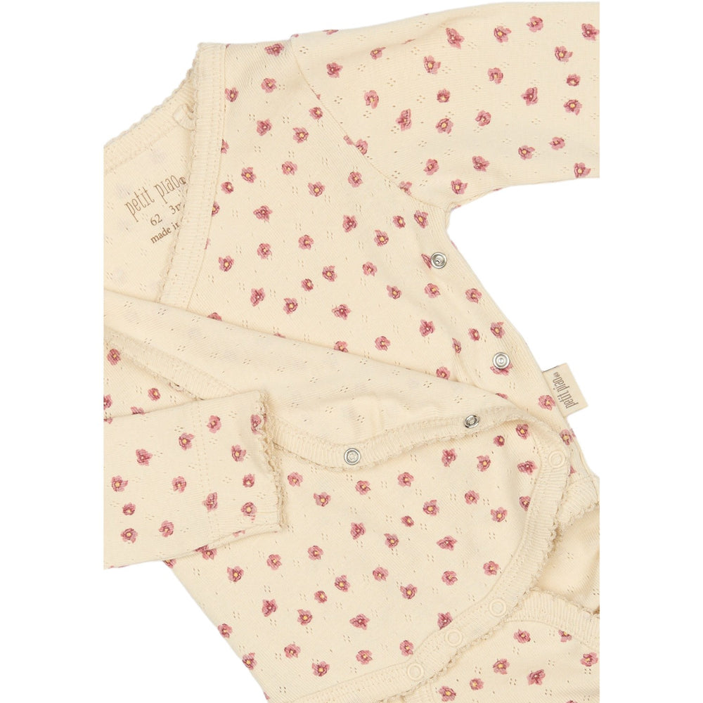 Køb Petit Piao Autumn Anemone AOP PPDia Body L/S Fold Pointel NOOS