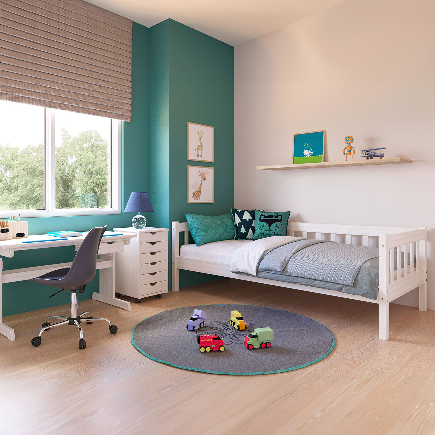 Sofabett Senta aus Massivholz