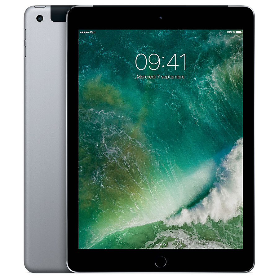 Apple iPad Wi-Fi + Cellular - 128 Go - Gris sidéral · Reconditionné