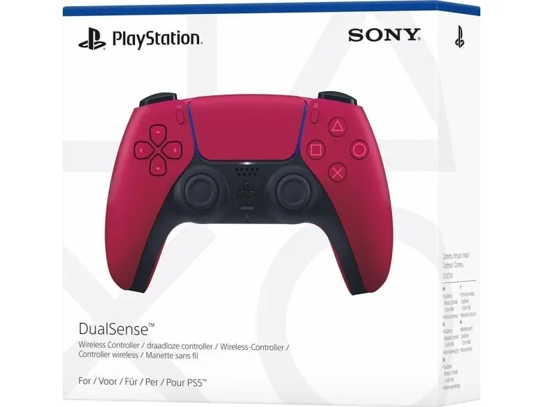 Sony | DualSense™ - Gamepad - trådløs - Bluetooth - for Sony PlayStation® 5 | Cosmic Red
