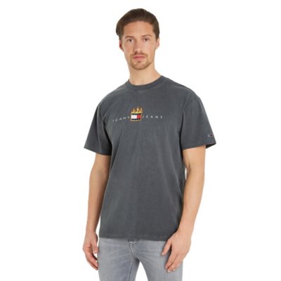 Tee-shirt à manches courtes homme Tjm Rlx Linear Fire Flag TOMMY HILFIGER