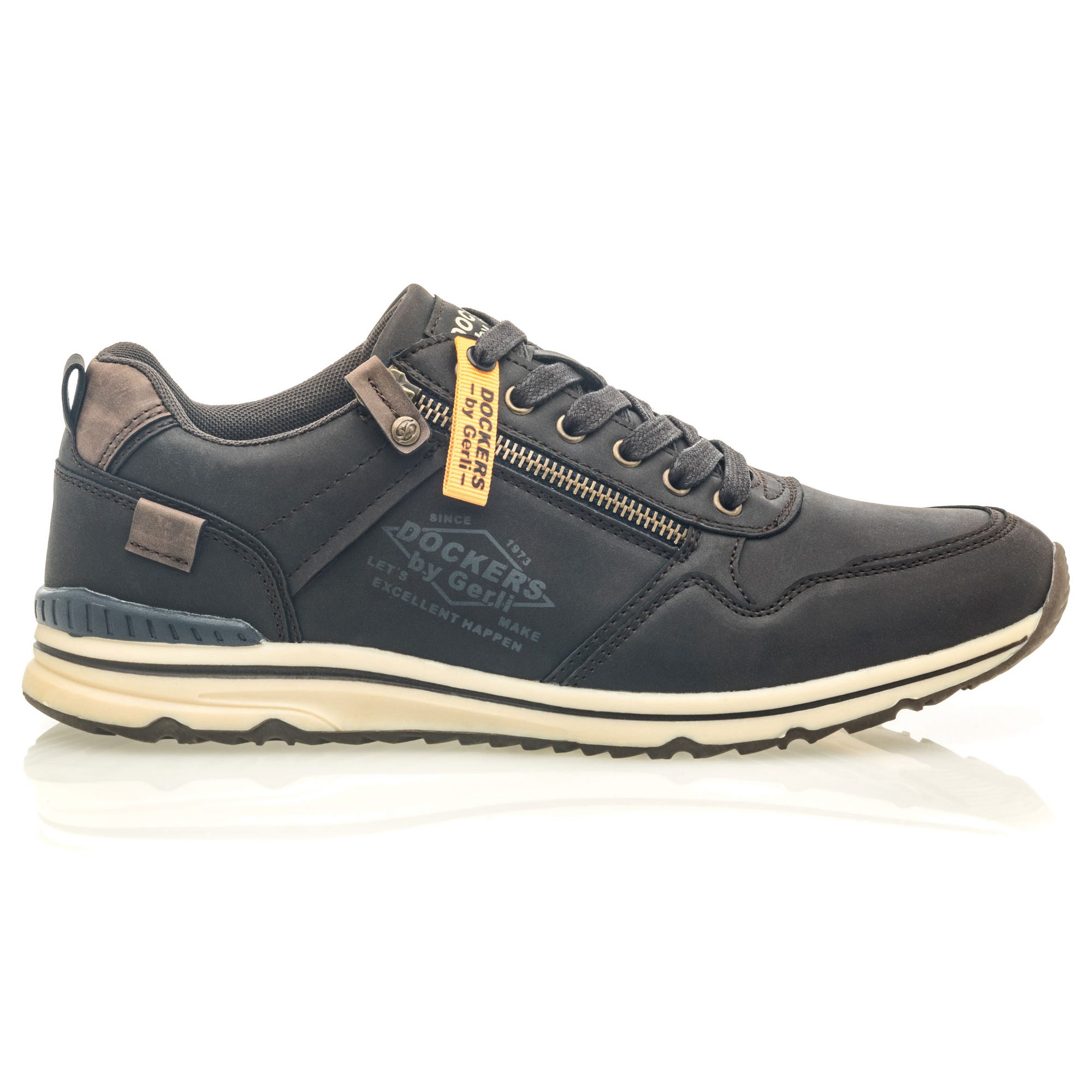 Baskets basses Homme marron