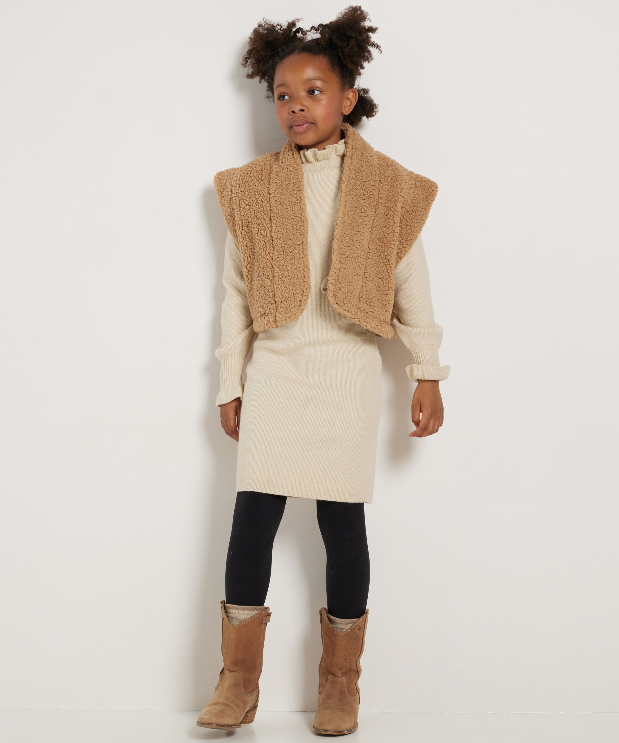 teddy gilet