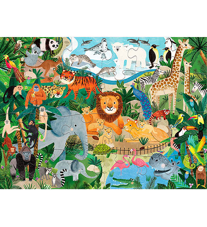 Crocodile Creek Puzzlespiel - 24 Teile - Zoo