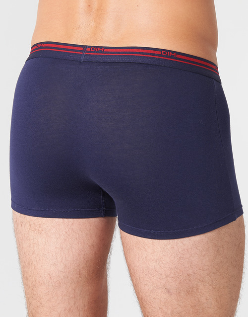 DIM - DAILY COLORS BOXER x3 Azul / Rojo