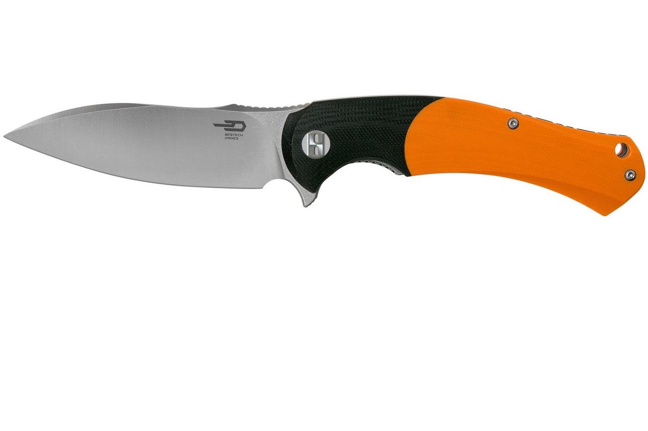 Bestech Penguin BG32C Black-Orange G10 zakmes