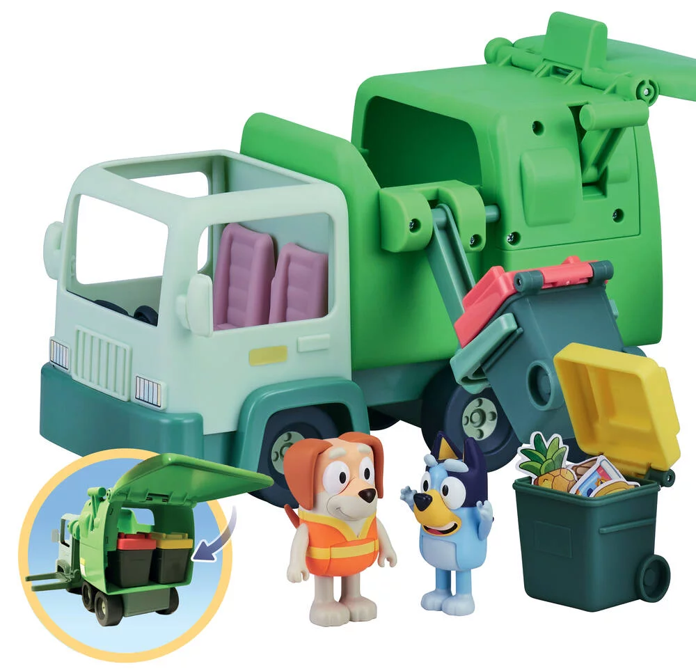 BLUEY -LE CAMION POUBELLE