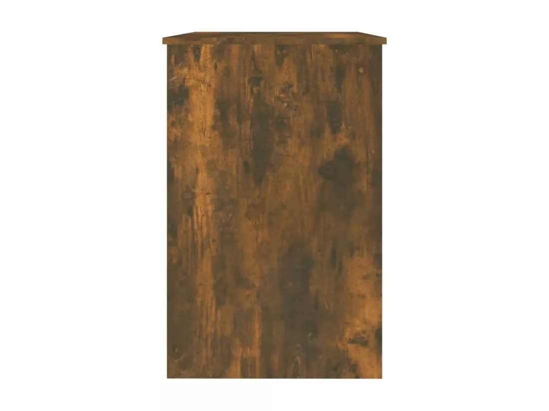 Bureau Chêne fumé 100x50x76 cm Bois d'ingénierie