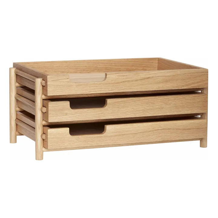 Hübsch Rangements en chêne FSC