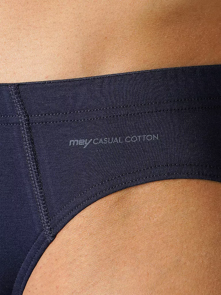 MEY Slip Casual Cotton Yacht Blue blau
