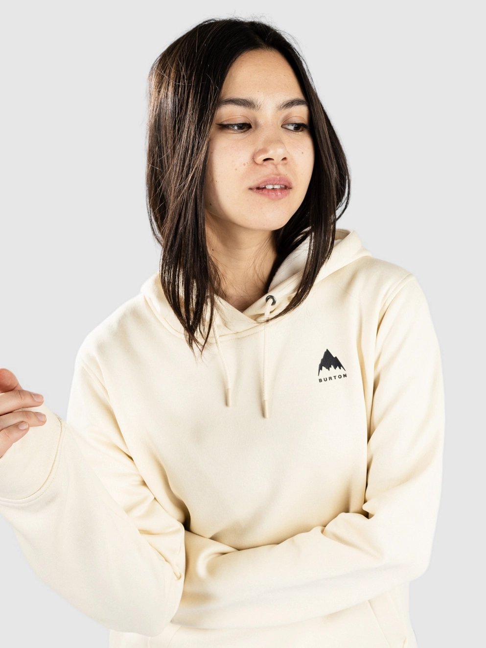Burton Oak Hoodie creme brulee heather
