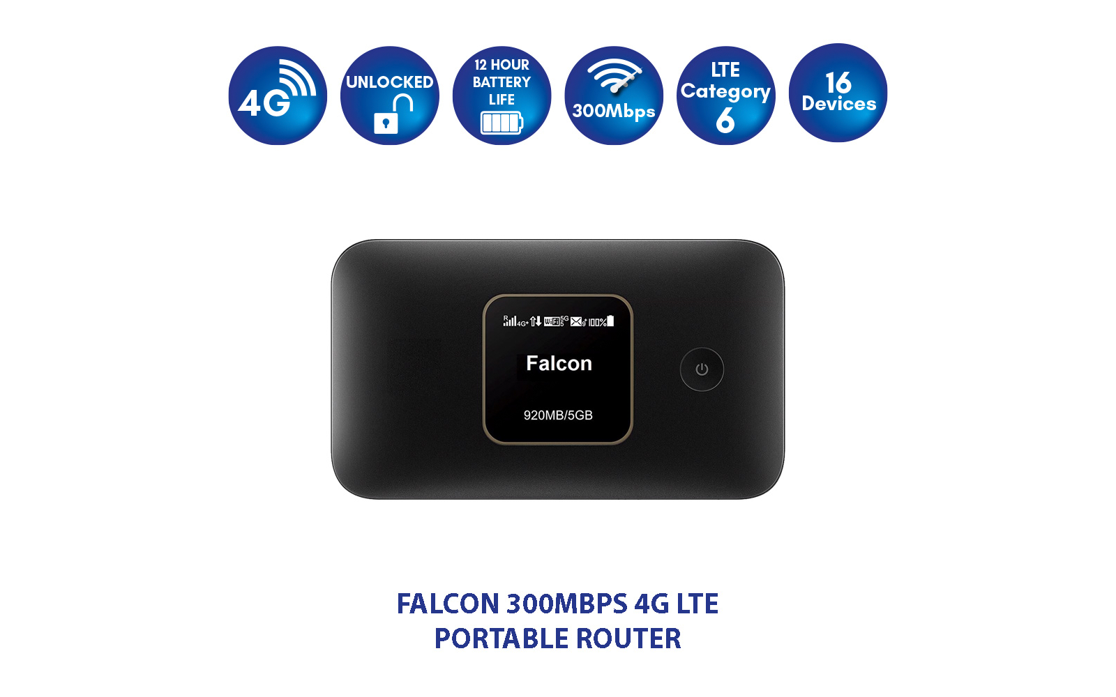 Falcon DIY 5G LTE tragbare Internet Fensterantenne mit mobilem 300 Mbit/s 4G Router