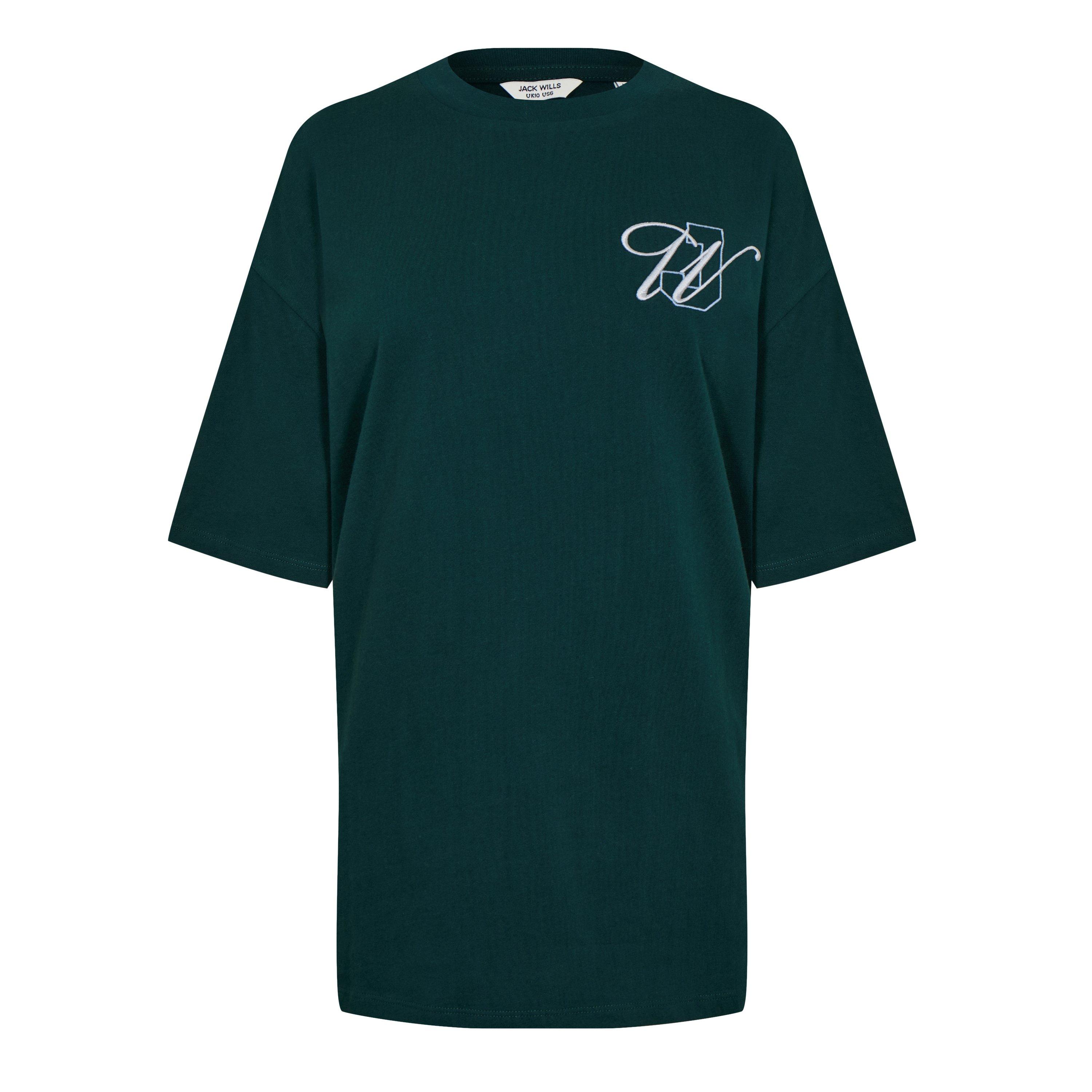 Jack Wills JW Oversize Applique T Shirt Womens
