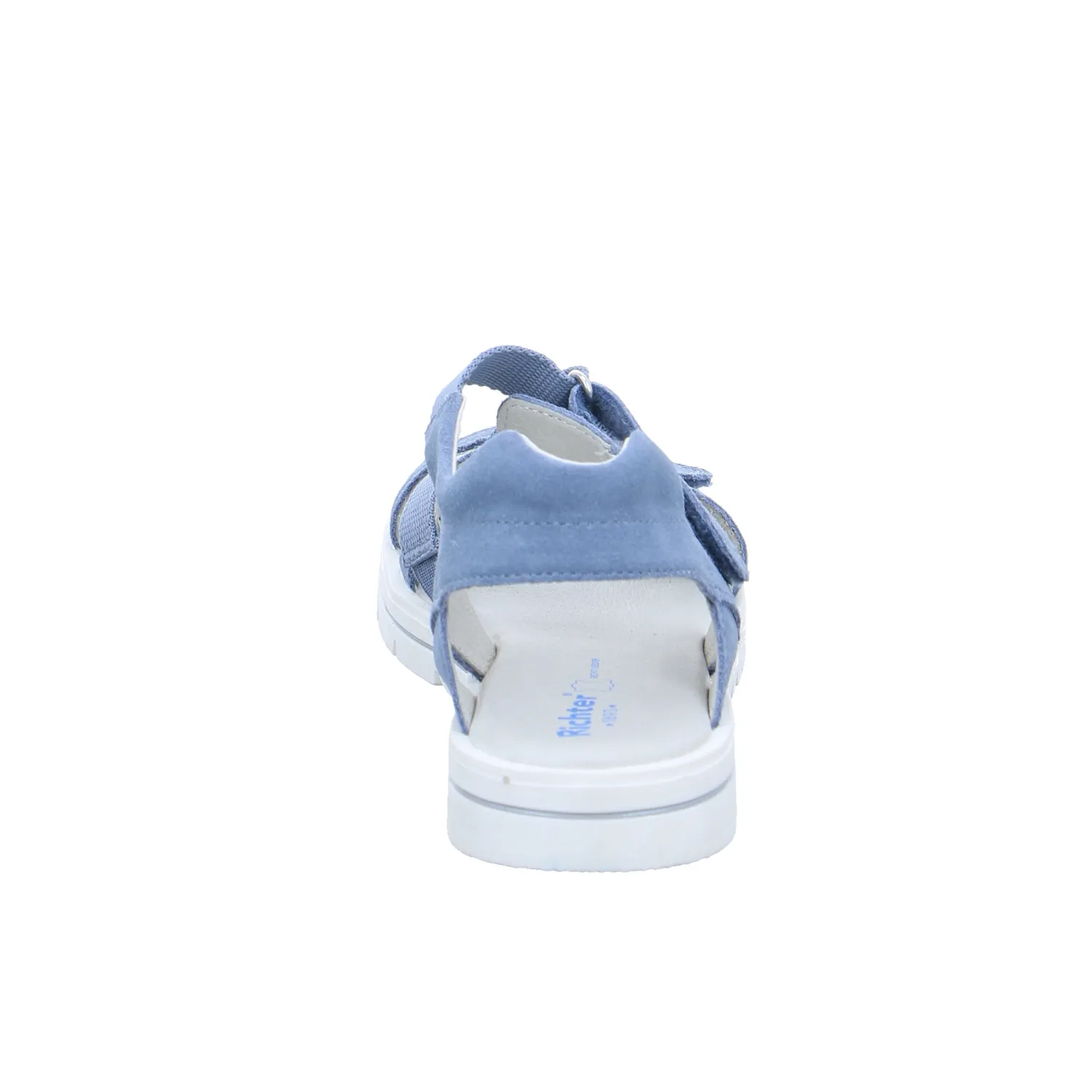 RICHTER Mädchen-Sandale Jeansblau Leder  Sommerschuh