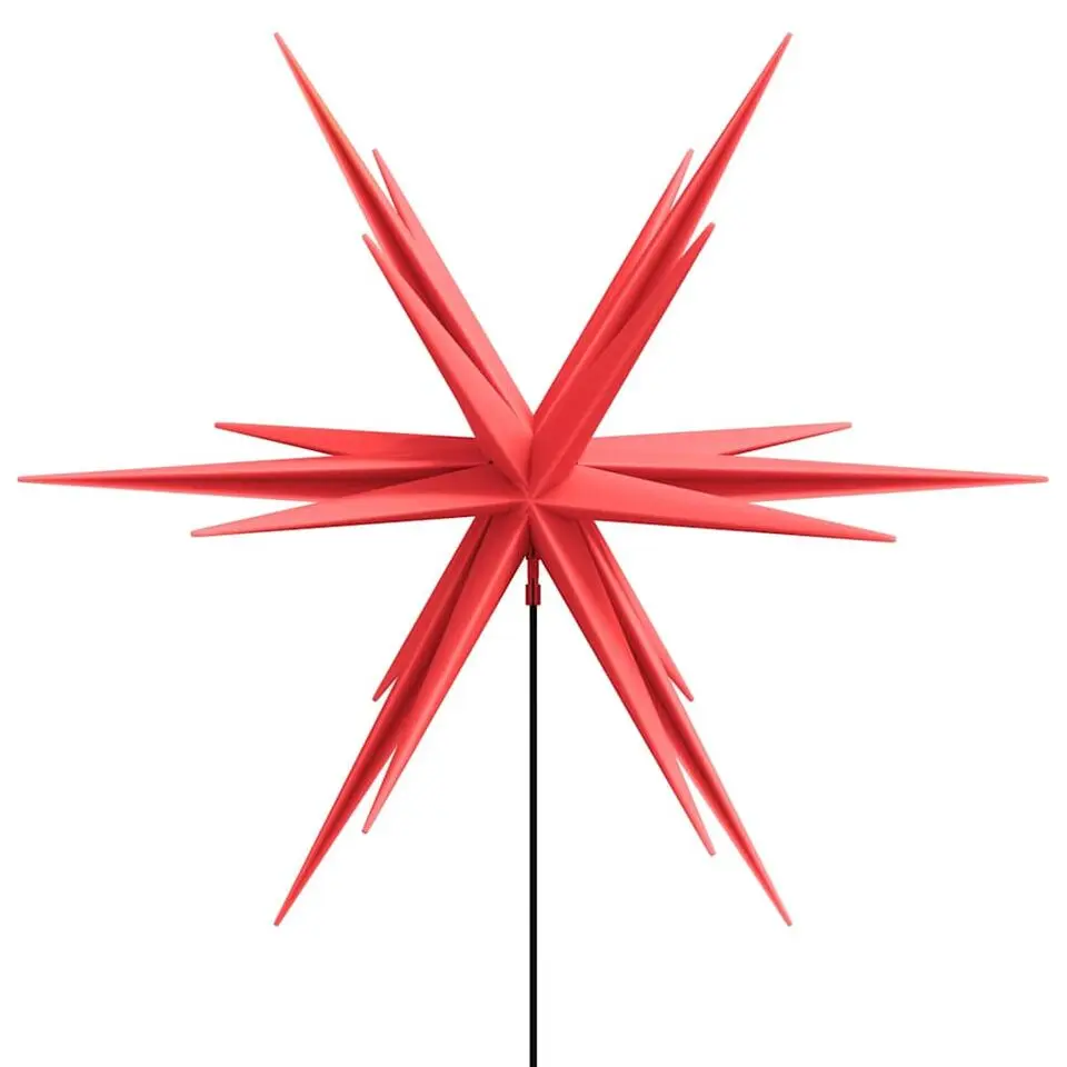 vidaXL - Kerstverlichting - Rood