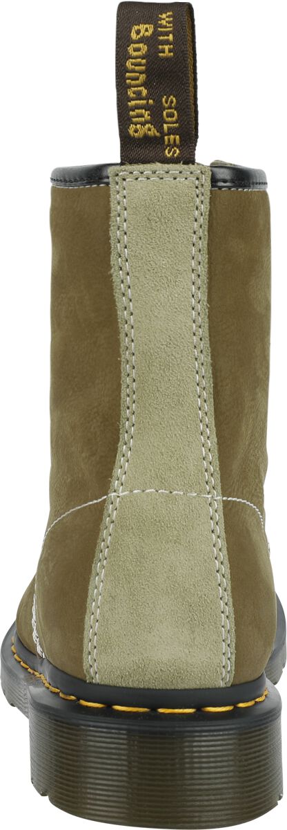 1460 - Muted OliveTumbled | Dr. Martens Bottes