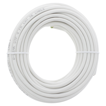 Q-Link UTP kabel CAT5 AWG26 10 meter wit