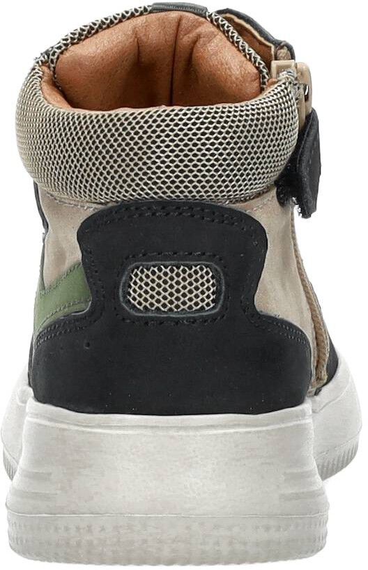 Keq Veterschoenen Hoog zwart