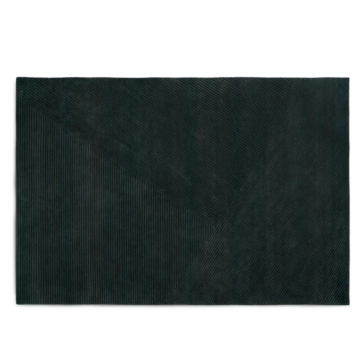 Northern - Row Teppich 200 x 300 cm, dunkelgrün