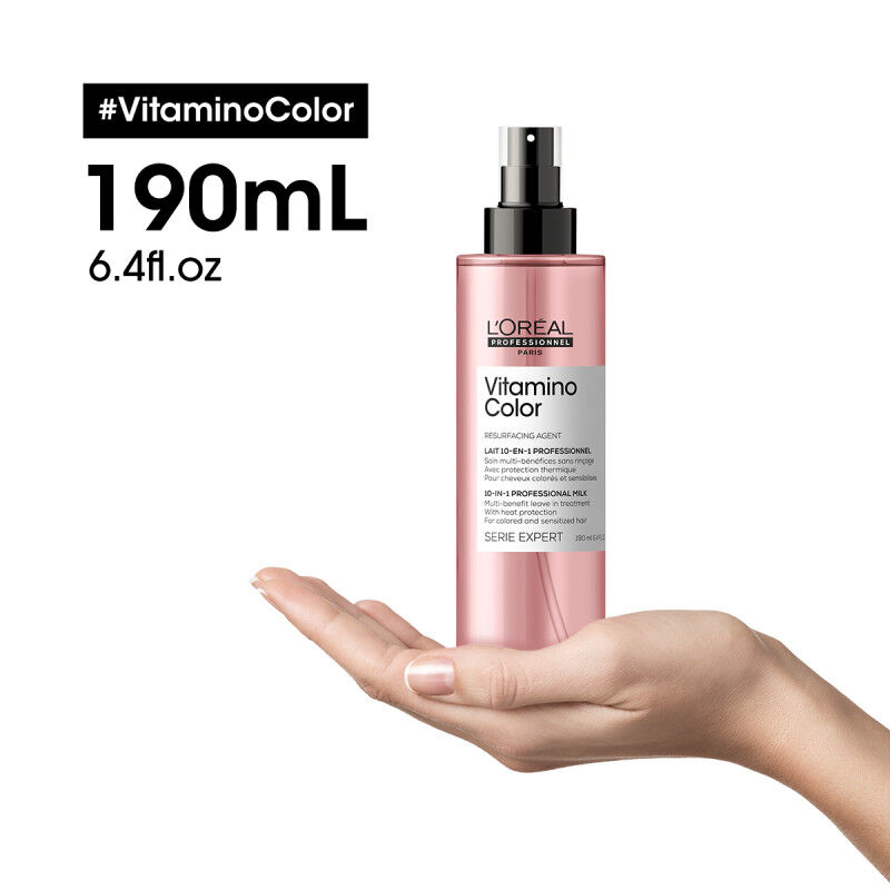 Lait 10 en 1 sans rinçage Vitamino Color 190ml
