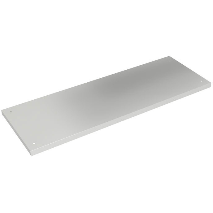 Tablar zu Steel Flügeltürenschrank, 79.5 x 35.5 cm, 2 Stück, lichtgrau (RAL 7035)