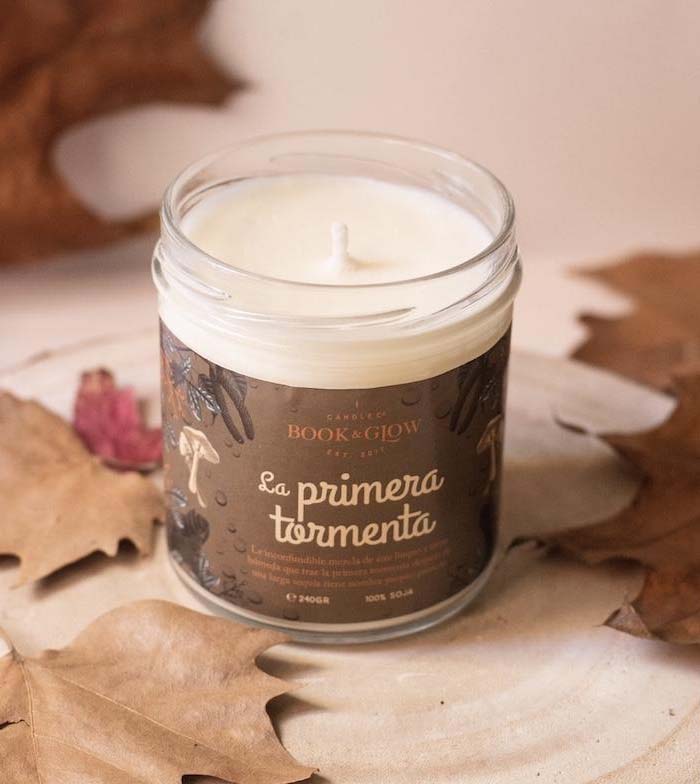 Book and Glow - *Perfect Moments* - Soy Candle - La primera tormenta