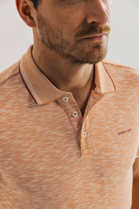 State of Art oranje heren polo