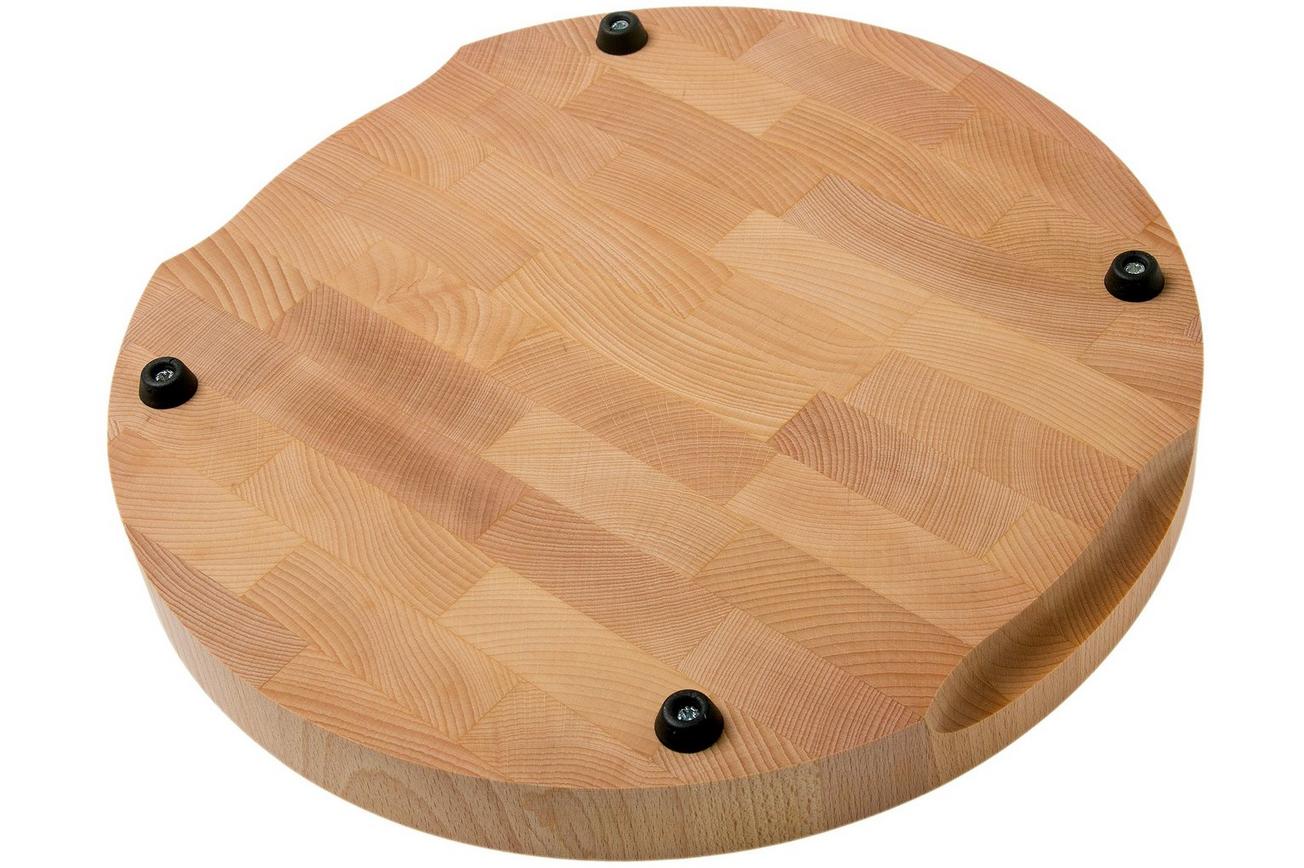 Il Cucinino ronde snijplank beukenhout eindnerf, 35 cm