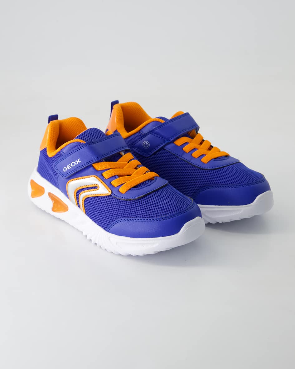 Geox Assister Boy Sneaker in Blau