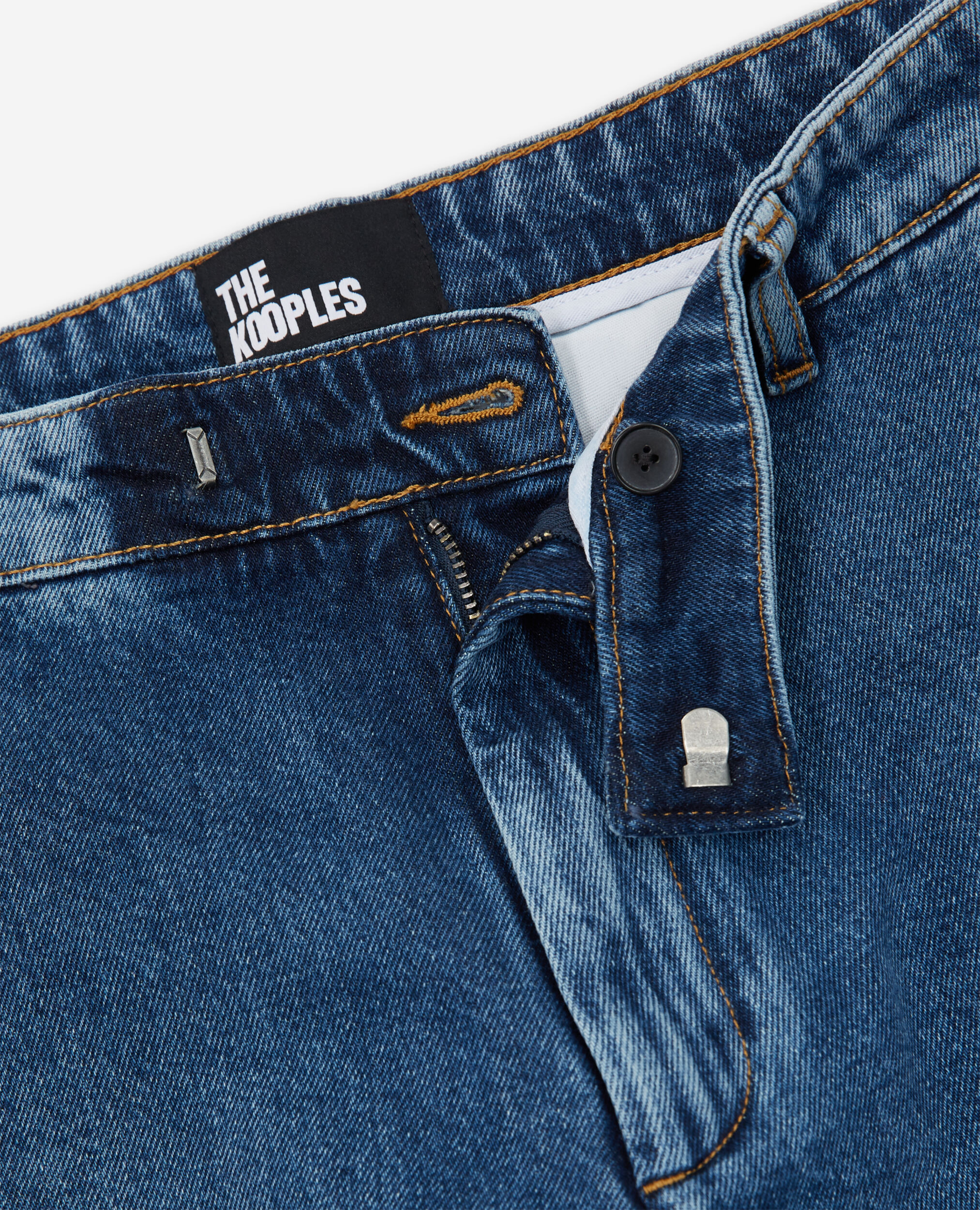Jean large bleu