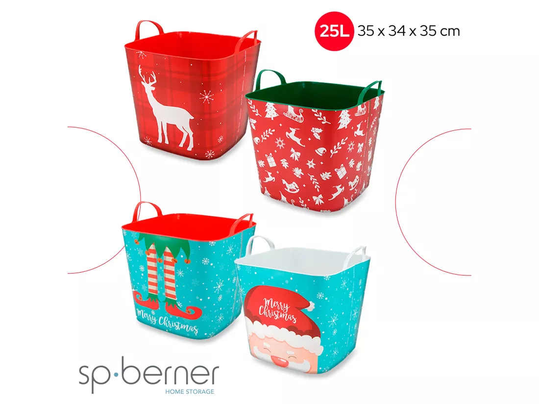 panier 25l iml elf xmas 35x34x35